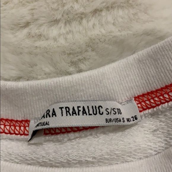 Zara cropped sweatshirt size S - Picture 5 of 9